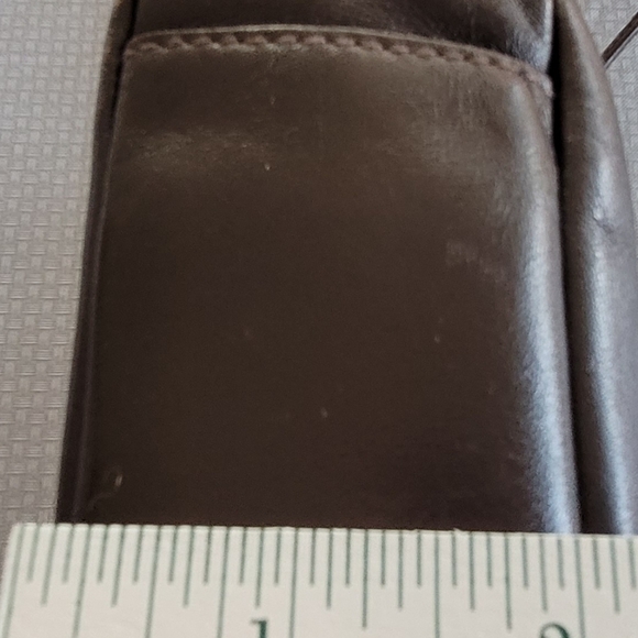 Etienne Aigner Vintage Dark Brown Shoulder Bag - Picture 5 of 10